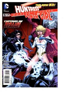 5 Worlds' Finest DC Comic Books # 13 14 15 16 21 New 52 Huntress Power Girl LH4