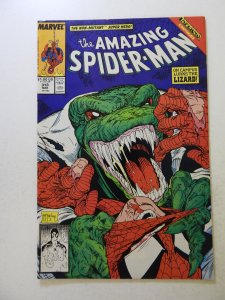 The Amazing Spider-Man #313 (1989) FN+ condition stain back cover