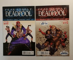 DEADPOOL FEAR ITSELF #1-3 COMPLETE SET MARVEL 2011 VF/NM