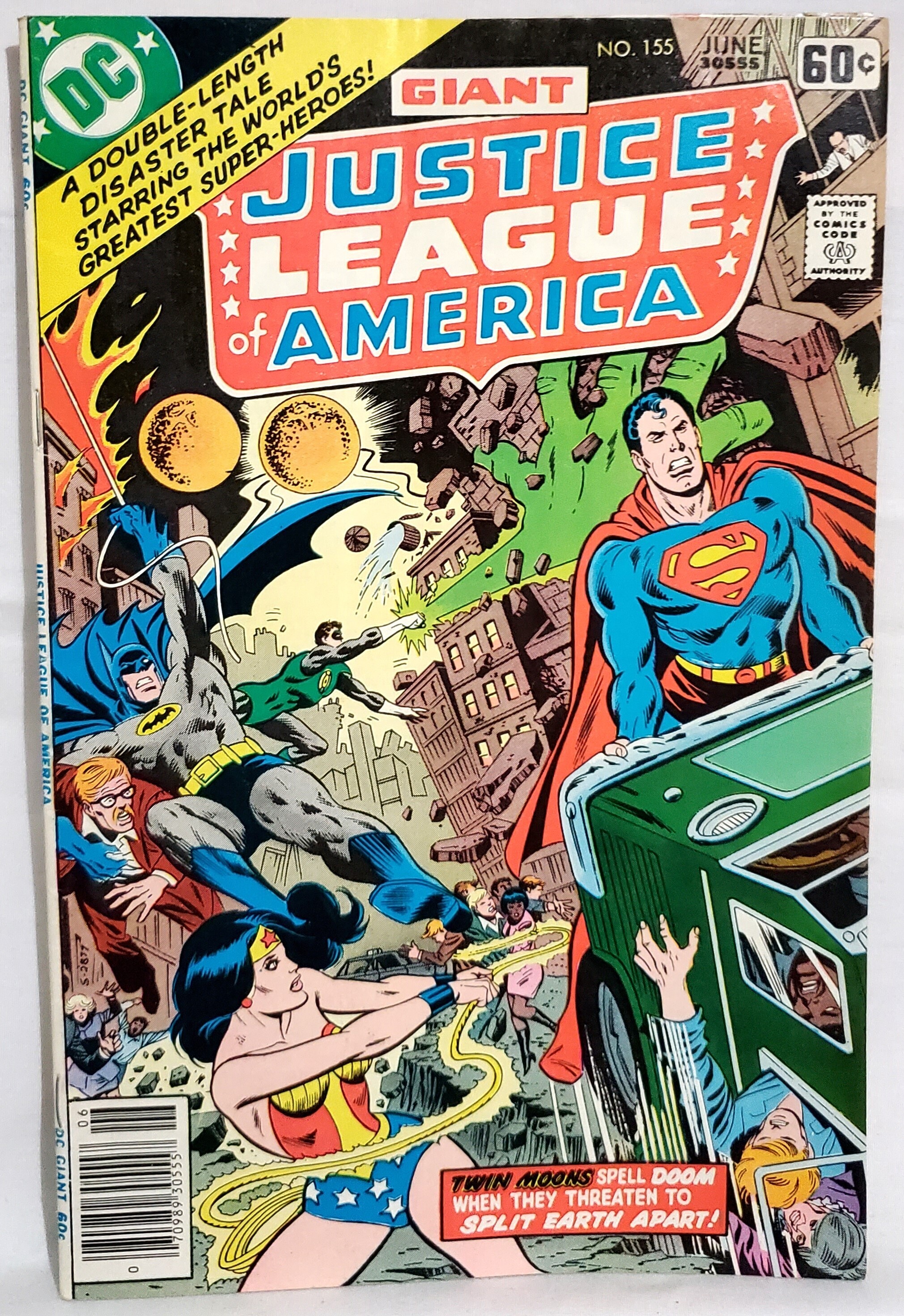 Justice League Of America 155 Dc 1978 Comic Books Bronze Age Dc Comics Justice League 