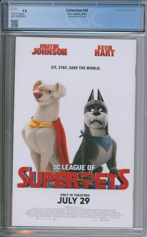 DC Comics Catwoman #44 CGC 9.8 Variant Cover