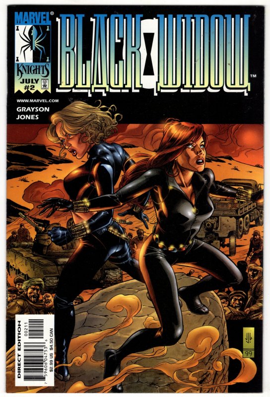 Black Widow #2 (NM-) 1999 series High Grade MARVEL - Hot!