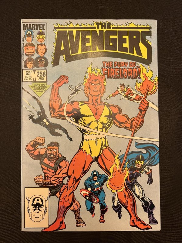 The Avengers #258 (1985) - VF