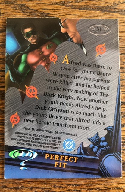 Batman metal forever card perfect fit