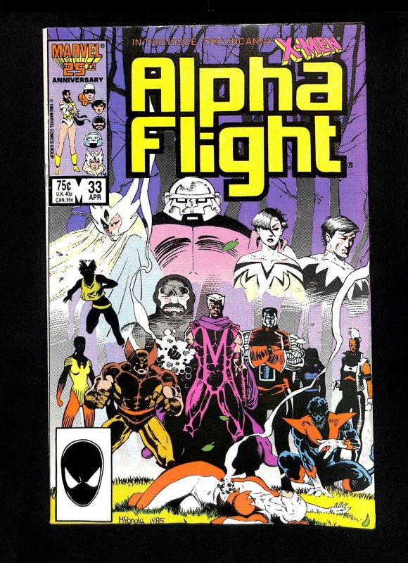 Alpha Flight #33 1st Lady Deathstrike!