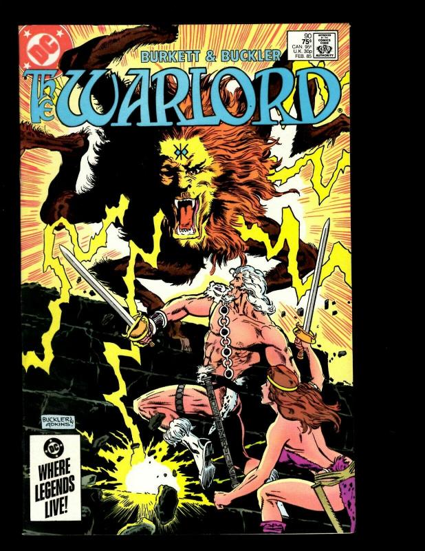 12 Warlord DC Comics # 86 87 88 89 90 91 92 93 94 95 96 97 GK20