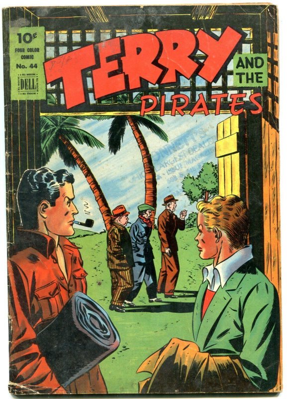 TERRY AND THE PIRATES-FOUR COLOR COMICS #44-MILT CANIFF VG