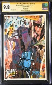 Zatanna:Bring Down The House(2024) 1 (CGC 9.8) Signed  Sketch Martinez* Census=2