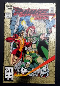 Ravage 2099 #1 (1992) [Foil Cvr] KEY - 1st App - VF