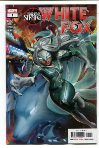 DEATH OF DOCTOR STRANGE WHITE FOX (2021 MARVEL) #1 CVR A R1C0