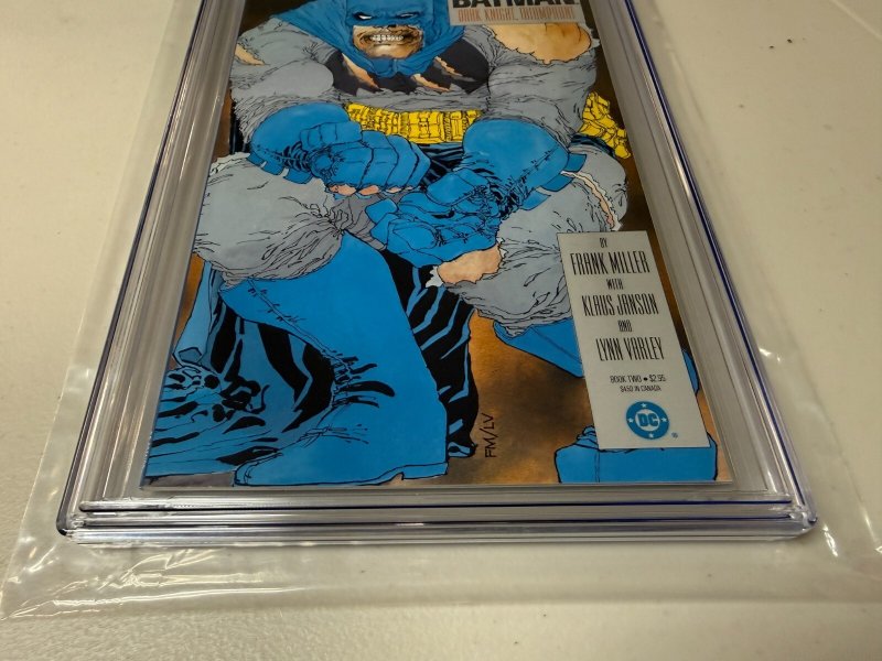 Batman The Dark Knight Returns #2 CGC Graded 9.6 DC Comic Book Frank Miller JH27