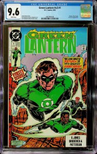 Green Lantern #1 (1990) - CGC 9.6 Cert#4007985006