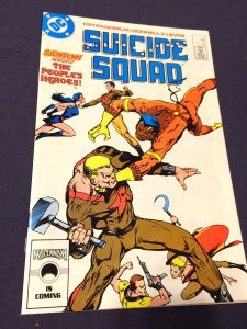 Suicide Squad #7 (1987) NM DC Comics Showdown Vs People's Heroes