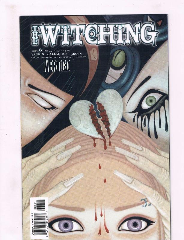 Lot Of 4 The Witching DC Vertigo Comic Books # 5 6 7 8 Jonathan Vankin Ser. BN11