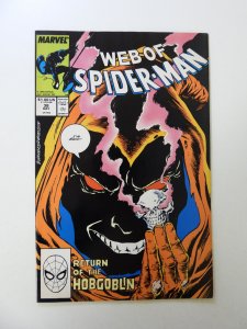 Web of Spider-Man #38 (1988) VF condition
