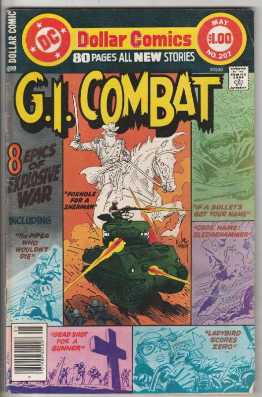 G.I. Combat #207 (May-78) FN High-Grade The Haunted Tank