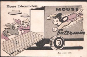 Mighty Mouse Mystery Color Picture #6  1957 - Post Cereals  -VG - Comic Book