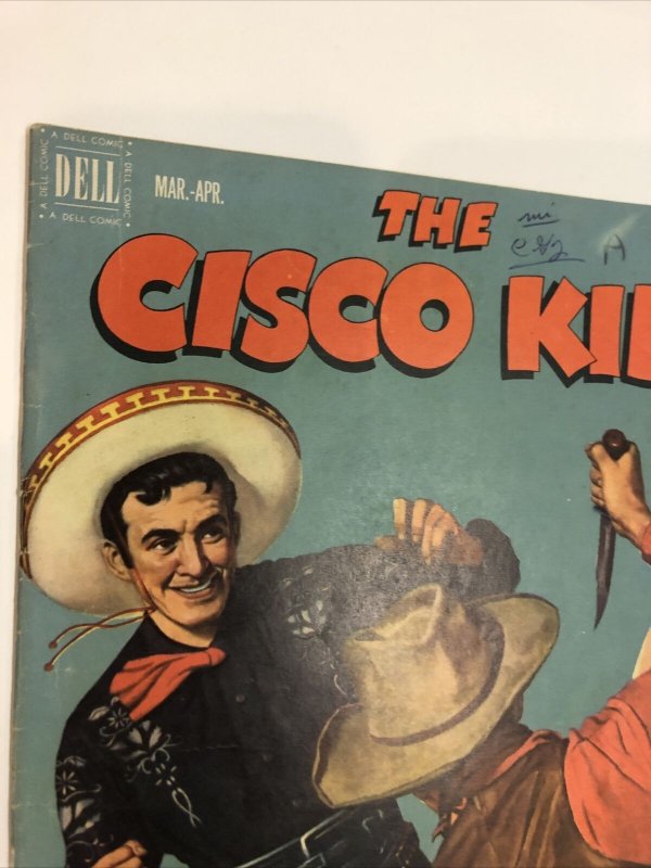 Cisco Kid (1952) # 8 (VG/F) Painted Cover Dell