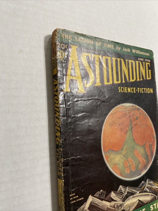 Astounding Science Fiction Pulp June 1938 Volume 21 #4 Fair/Good