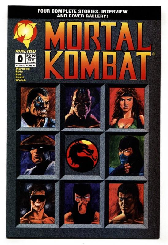 Mortal Kombat #0 1994- Malibu comic book NM-