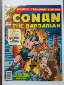 Marvel Treasury Edition Bronze Age Lot of 4 Complete Conan the Barbarian Deluxe!