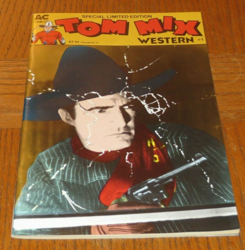 Tom Mix Western #1 VF 1988 AC Western Comic Book Cowboys Sharpshooters Revenge