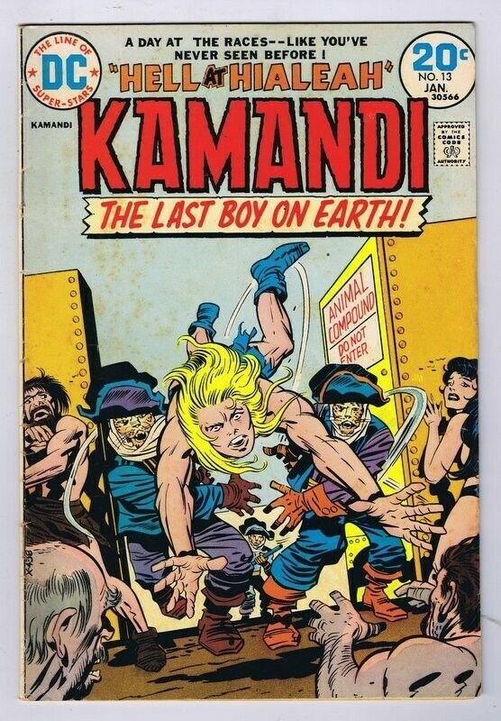 Kamandi #13 ORIGINAL Vintage 1974 DC Comics