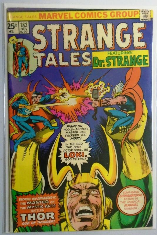 Strange Tales (1st Series) #182, 5.0 (1975)