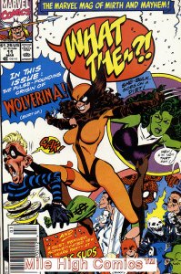 WHAT THE..?! (1988 Series) #11 NEWSSTAND Fine Comics Book