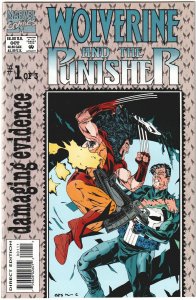 Wolverine and the Punisher: Damaging Evidence #1, 2, 3 (1993) COMPLETE SET!