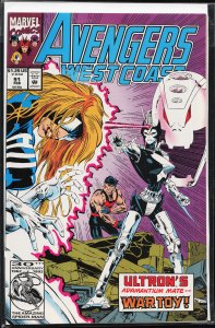 Avengers West Coast #91 (1993) West Coast Avengers / Avengers West Coast [Key...