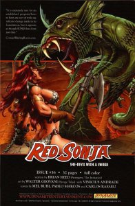 Red Sonja #35 Cover A (2007) New
