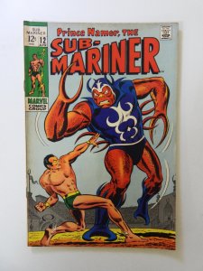 Sub-Mariner #12 (1969) FN/VF condition