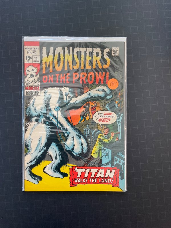 Monsters on the Prowl #11 (1971)