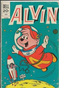 Alvin #9 ORIGINAL Vintage 1964 Dell Comics Alvin & The Chipmunks