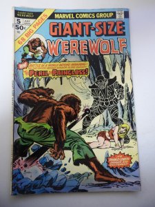 Giant-Size Werewolf #5 (1975) FN+ Condition