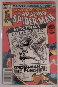 The Amazing Spider-Man Annual #15 (1981) VG/FN Punisher, Miller