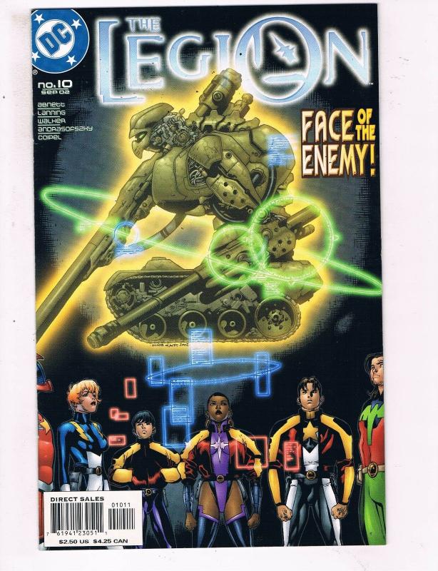 The Legion # 10 VF/NM DC Comic Books Legion Of Super-Heroes Justice League! SW13