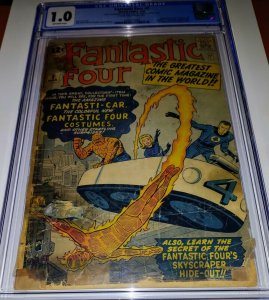 Fantastic Four 3 CGC 1.0 unpressed 