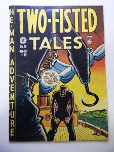 Two-Fisted Tales #18 VG Con cover detached at 1 staple 1/2 cumul. spine split