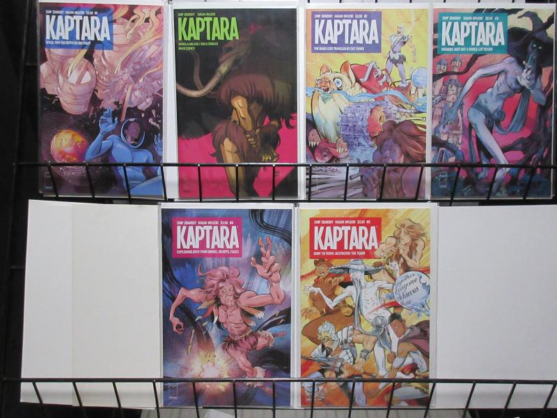 Kaptara by Chip Zdarsky and Kagan McLeod #1-5 (Image 2015) SciFi Fun!