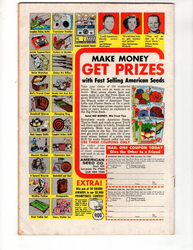 Superman #185  (1966)  SUPERMAN'S ACHILLES HEEL! Si;ver Age DC / ID#175