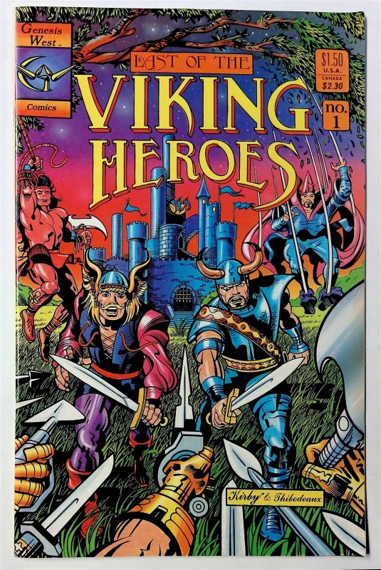 Last of the Viking Heroes #1 (March 1987, Genesis West) FN+
