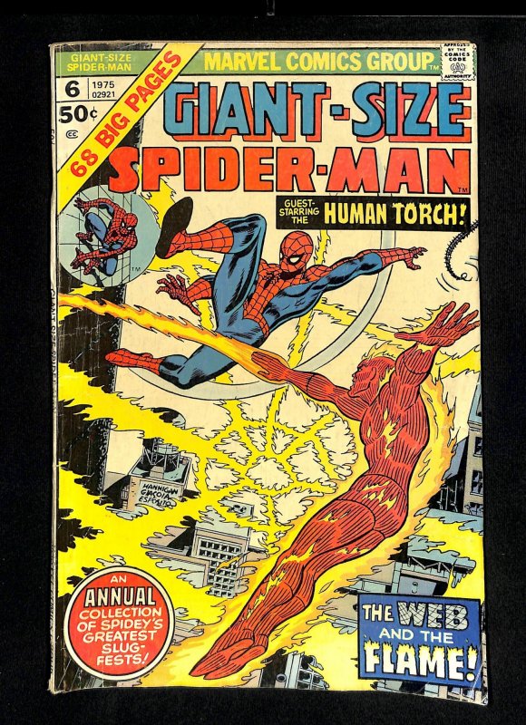 Giant-Size Spider-Man #6 Human Torch!