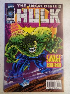 INCREDIBLE HULK # 447 MARVEL DEODATO COVER GAMMA ACTION ADVENTURE