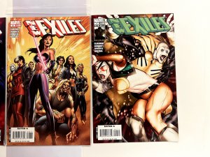 3 New Exiles Marvel Comic Books # 7 8 9 Avengers Defenders Hulk Thor 15 JS19