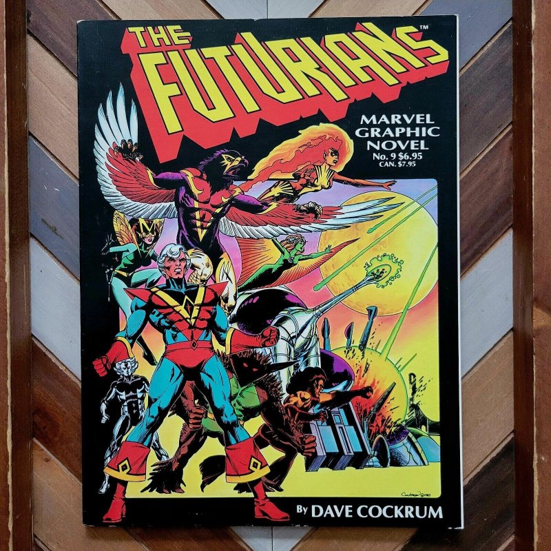 THE FUTURIANS: Marvel Graphic Novel #9 VF- (1983) Dave Cockrum 1st Printing