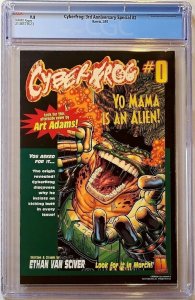 Cyberfrog 3rd Anniversary Special #2 Harris 1997 CGC 9.8  Top Grade 1 of only 4