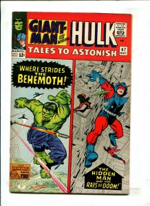 TALES TO ASTONISH #67 - GIANT-MAN & HULK THE FISHERMAN COLLECTION (7.0) 1965