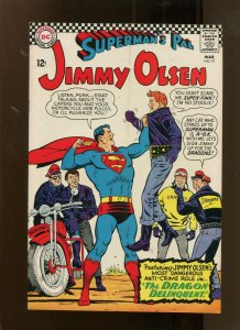 SUPERMAN'S PAL #91 (5.5) JIMMY OLSEN THE DRAGON DELINQUENT 1966
